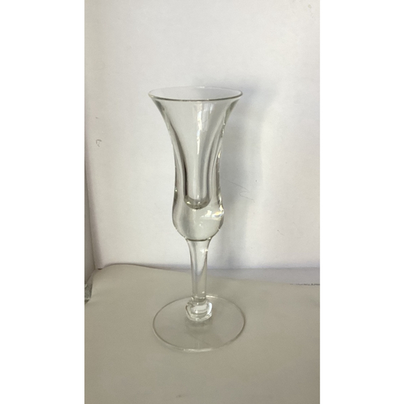 Apertif Cordial Glasses Tulip Stemmed Set of 3 Vintage Barware 6” Tall - Picture 2 of 7